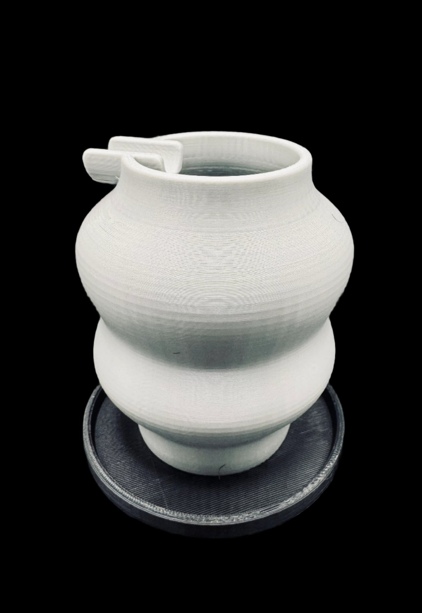 Modern Sculpted Joint Rest Ashtray