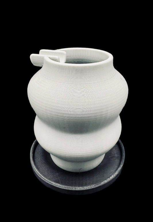 Modern Sculpted Joint Rest Ashtray