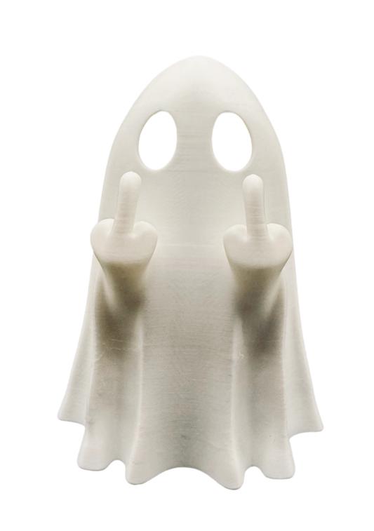 Double Bird Ghost Figure – 3D Printed Display Piece