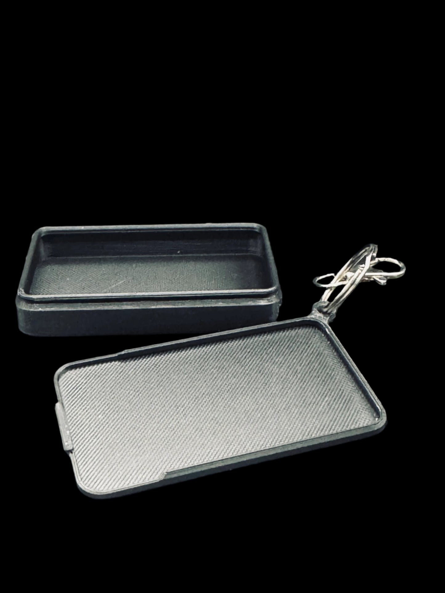 Mini EDC Stash Box – Pocket Carry Case (Keychain or Plain)